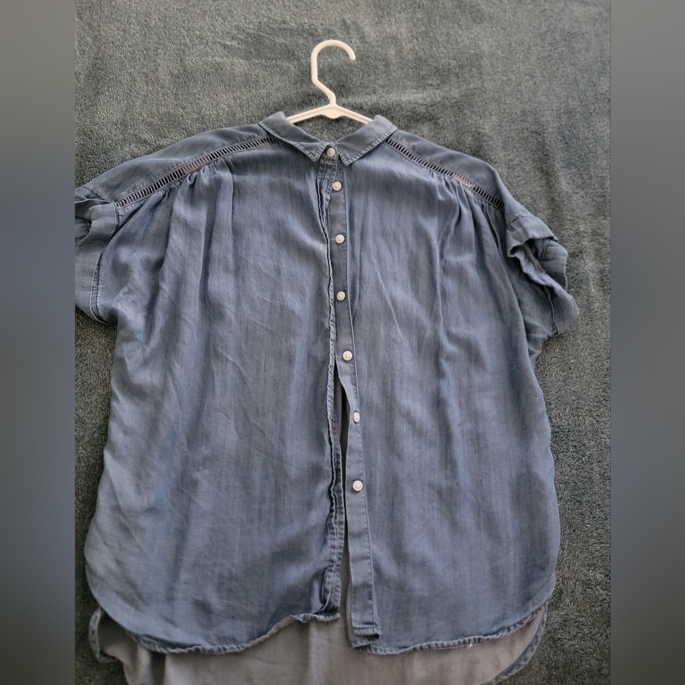 Time And Thru Ladies Casual Jeans Shirt